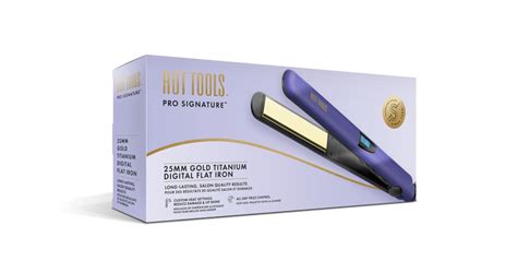 HOT TOOLS SIGNATURE SERIES 25MM DIGITAL SALON IRON Murrays Health Beauty Paul Murray Plc