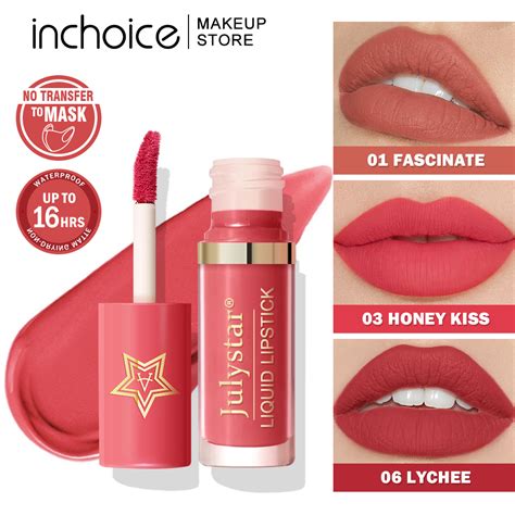 Matte Lipstick 16HR Waterproof Longlasting Cute Size Portable Nude Lip Makeup Shopee Philippines