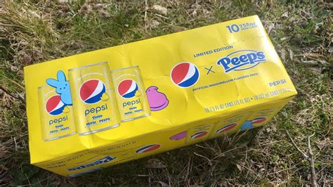 Limited Edition 2023 Pepsi Peeps By PepsiCo Food Drink Review YouTube