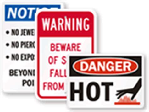 Safety Signs | Free Shipping & Free PDFs from MySafetySign 