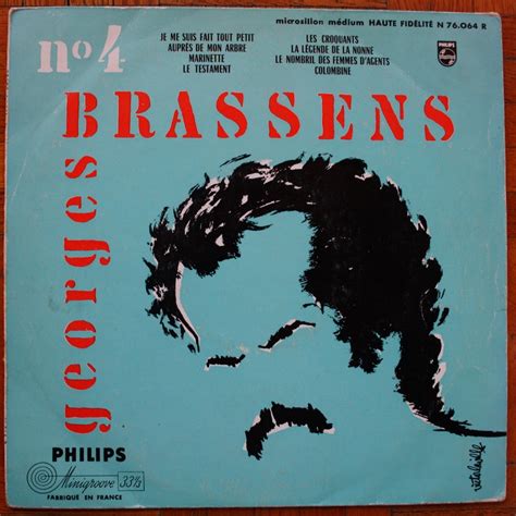 Georges Brassens Par Les Routes Du Printemps Georges Brassens Et Sa Guitare N°4