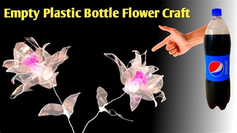 Empty Plastic Bottle Craft Idea Beautiful Plastic Bottle Flower