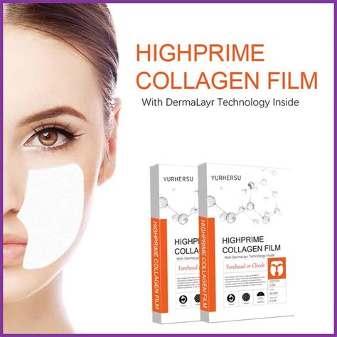 Highprime Collagen Film Soluble Collagen Mask Patch Moisturizing