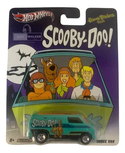 Hot Wheels Custom Dodge Van Scooby Doo Hanna Barbera Parcelamento Sem Juros
