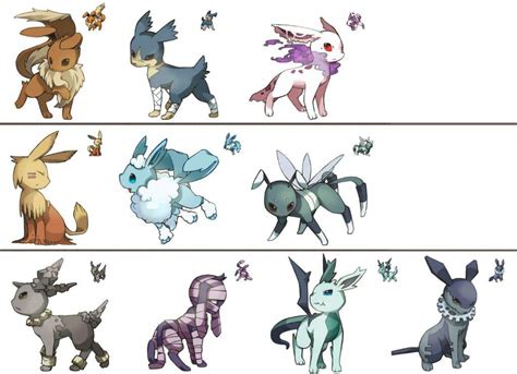 Evoluciones Eevee