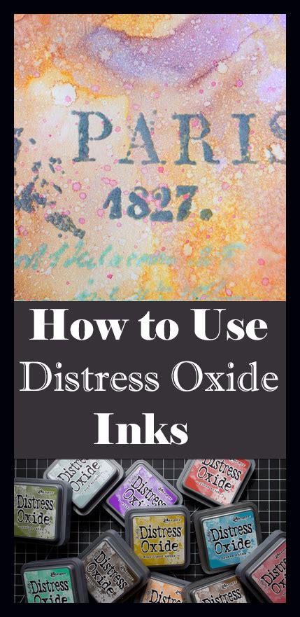 How To Use Distress Oxide Ink Distress Oxides Distress Oxide Ink Distress Ink Techniques