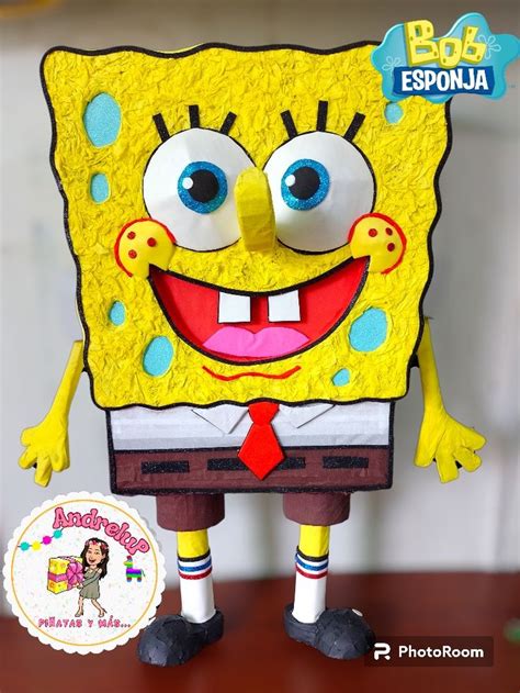 Piñata 3d BOB ESPONJA Piñatas tradicionales Piñata bob esponja Piñatas