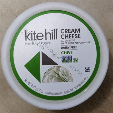 Kite Hill Cream Cheese Alternative Chive Review Abillion