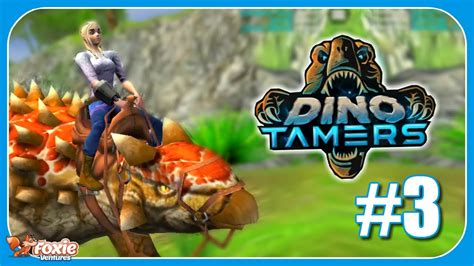 Sneak And Mine Dino Tamers Dinosaur Mobile Game Let S Play