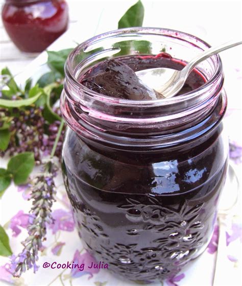 COOKING JULIA CONFITURE DE CASSIS OU GROSEILLES ZÉRO DÉCHET