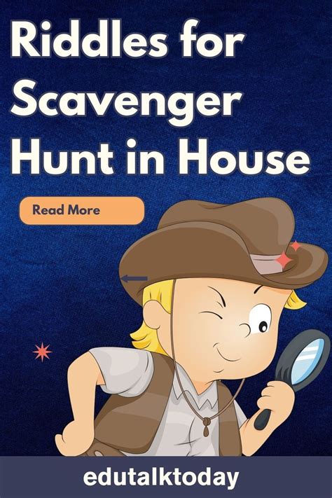 Indoor Scavenger Hunt Riddles For Adults Artofit