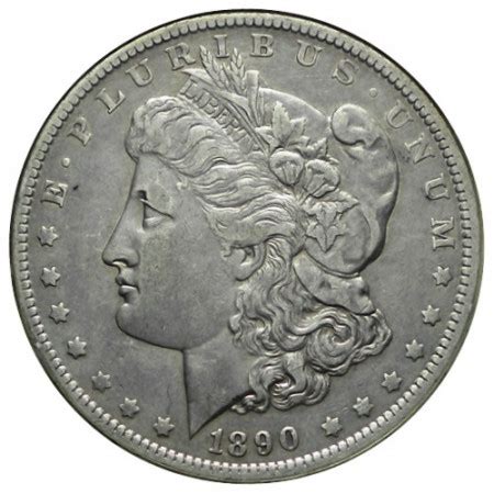 1890 O 1 Dólar Plata Estados Unidos Morgan Nueva Orleans KM 110