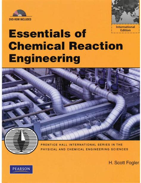 PDF Essentials Of Chemical Reaction Engineering H Scott Fogler