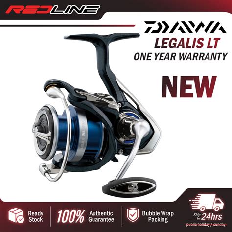 New Daiwa Legalis Lt Spinning Reel One Year Warranty Shopee Malaysia