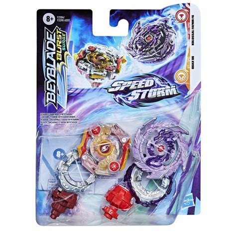 Beyblade Beyblade Burst Surge Speedstorm Kit Doble Kolossal Fafnir