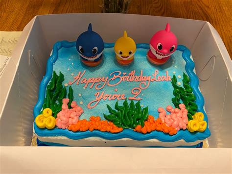 Baby Shark Cake Publix Birthday Wishes