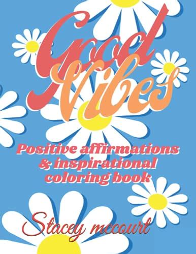 Positive Vibe Coloring Book For Adults Large Print Coloring Pages With