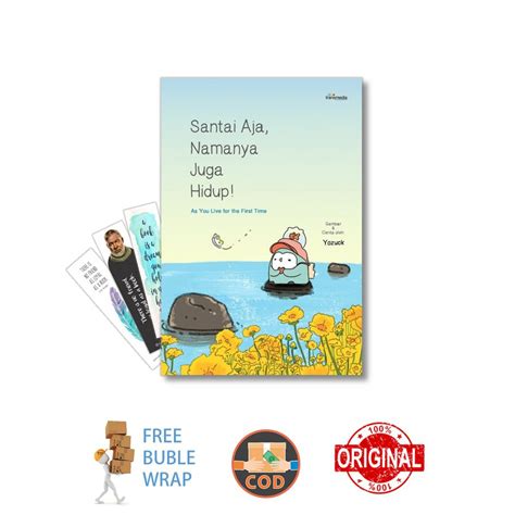 Buku Santai Aja Namanya Juga Hidup Transmedia Pustaka Shopee Indonesia