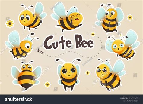 Cute Honey Bee Clip Art