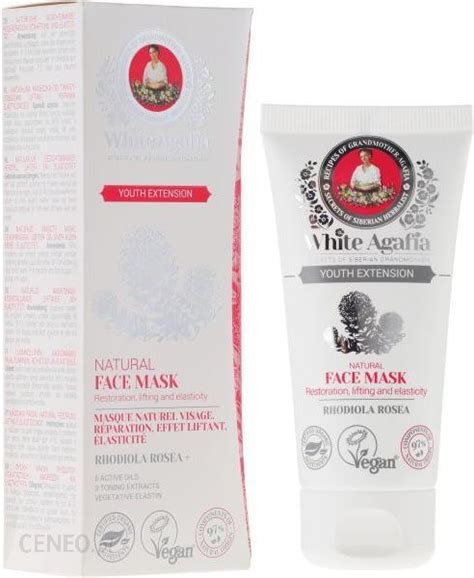 Maseczka Bania Agafii White Agafia Natural Face Mask Naturalna Maseczka ...
