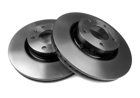 Two New Brake Discs For The Car Stock Image Image Of Road Rotor