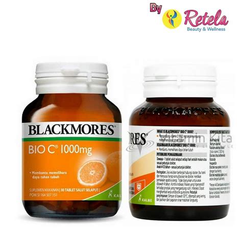 Jual BLACKMORES BIO C 1000MG 1 BOTOL 30TABLET Shopee Indonesia