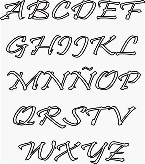 Calligraphy Letters Alphabet Lettering Alphabet Fonts Calligraphy