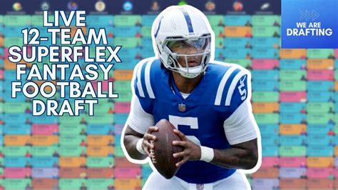 Wearedrafting Live Superflex Fantasy Football Draft Sleeper Team