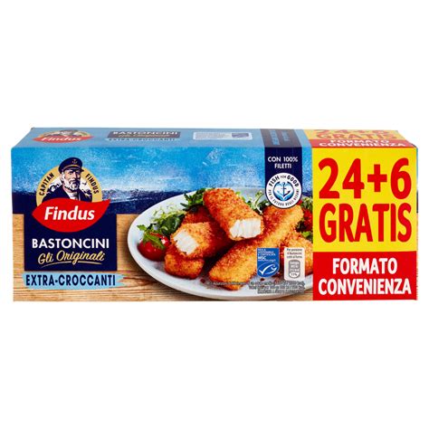 Capitan Findus 30 Bastoncini Con 100 Filetti Di Merluzzo 750 G Carrefour