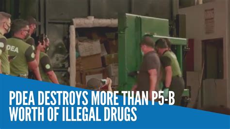 Pdea Destroys More Than P5 B Worth Of Illegal Drugs Youtube