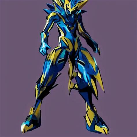 Portrait Of Zeraora Made By Yoji Shinkawa Highly Stable Diffusion