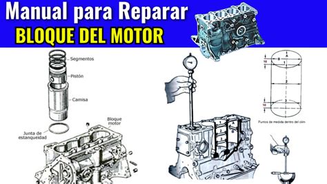 Manual Para Reparar El Bloque Del Motor Diagrama Descargable En Pdf