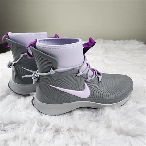 Nike Shoes Nike Girls Y Binzie Boot In Smoke Grey And Violet