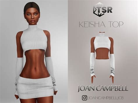 Joan Campbell Beauty S Keisha Top Sims 4 Mods Clothes Sims 4 Sims