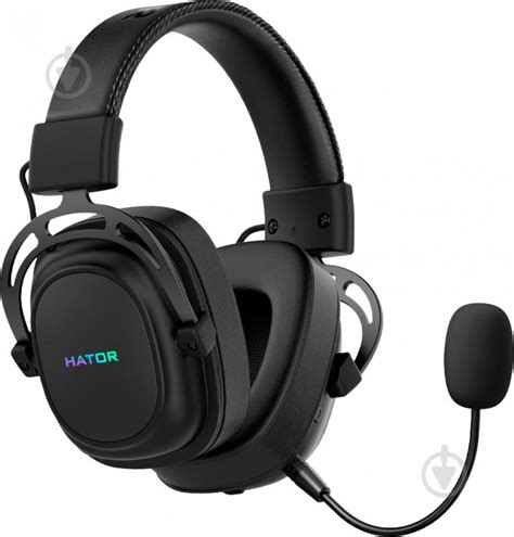 ᐉ Гарнітура ігрова Hator Hypergang Wireless Tri mode black HTA 850