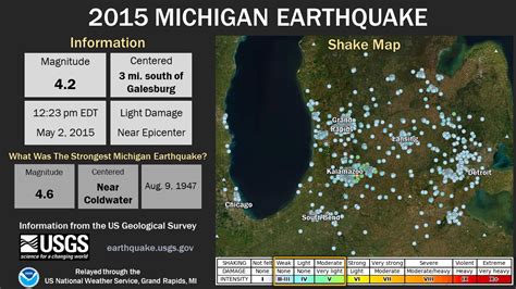 Earthquake in Michigan: May 2, 2015