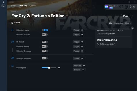 Far Cry 2: Fortune's Edition Cheats and Trainer for Steam - Trainers ...