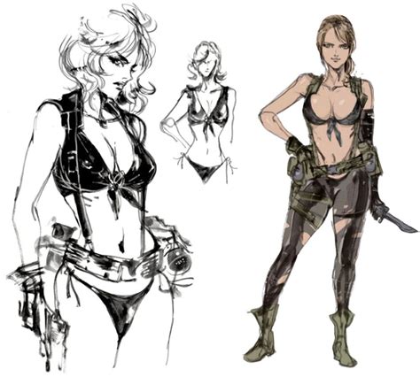 Quiet Metal Gear Solid V Game Character Character Concept Concept