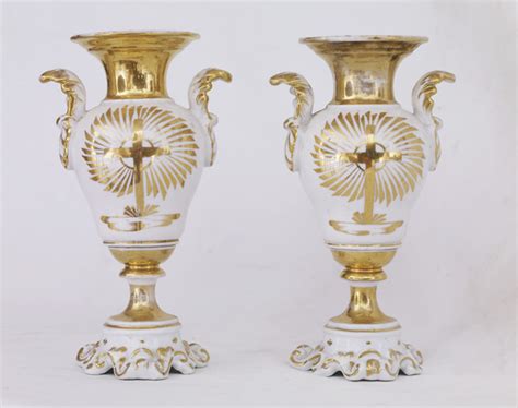 paire de vases d autel Inventaire Général du Patrimoine Culturel