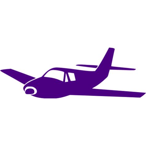 Indigo airplane icon - Free indigo airplane icons