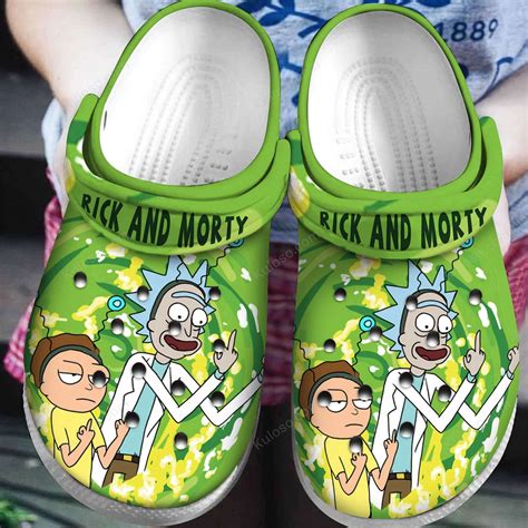 Rick And Morty Cartoon Crocband Crocs Clog Shoes Clogs Shoes Crocs