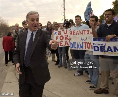 Howard Dean Democratic Candidate For President And Former Governor