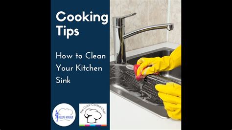 How To Clean Your Kitchen Sink Youtube