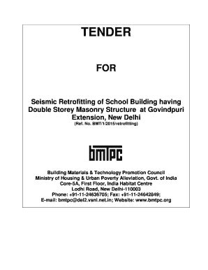 Fillable Online Seismic Retrofitting Of School Building Having Fax