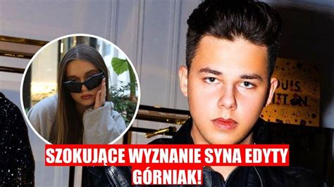 NIEOCZEKIWANE WYZNANIE SYNA EDYTY GÓRNIAK YouTube