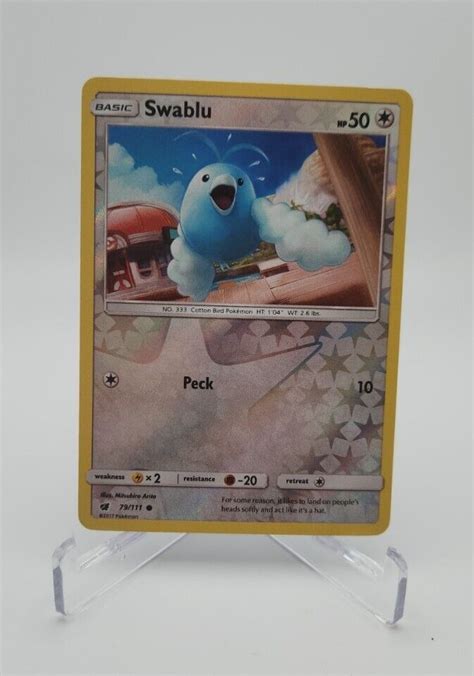 Swablu Reverse Holo Crimson Invasion Pokemon TCG 79 111 EBay