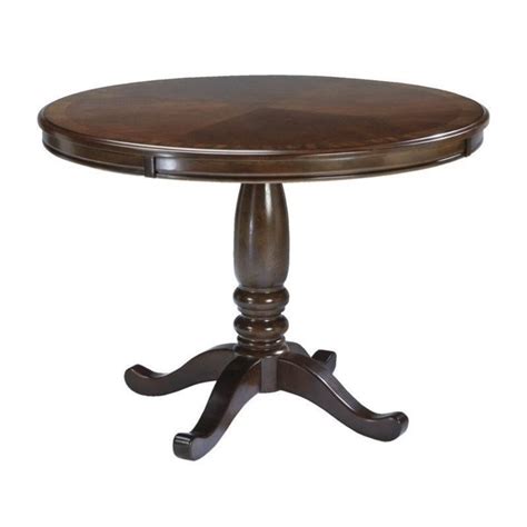 Ashley Furniture Leahlyn Round Dining Table In Medium Brown D436 15tb Kit