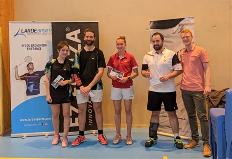 R Sultats Du Weekend Mars Badminton Carri Res Sur Seine