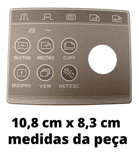 Membrana Painel Bionet Cardio Touch 3000 Cód 2178 Mebuscar Brasil