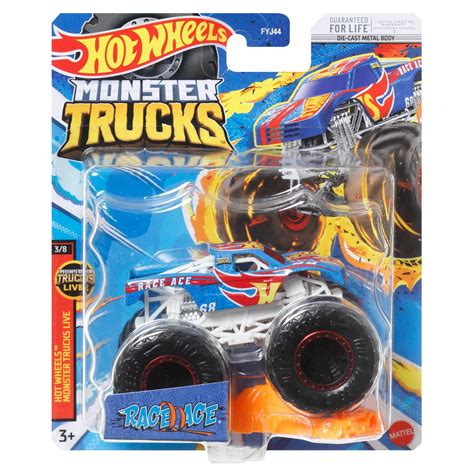 Hot Wheels Monster Trucks Scale Vehicle Mix Case Of